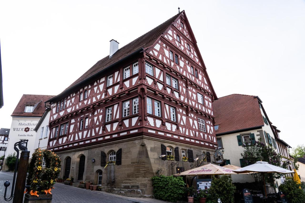 Altstadthotel Wilde Rose Eppingen Exterior foto